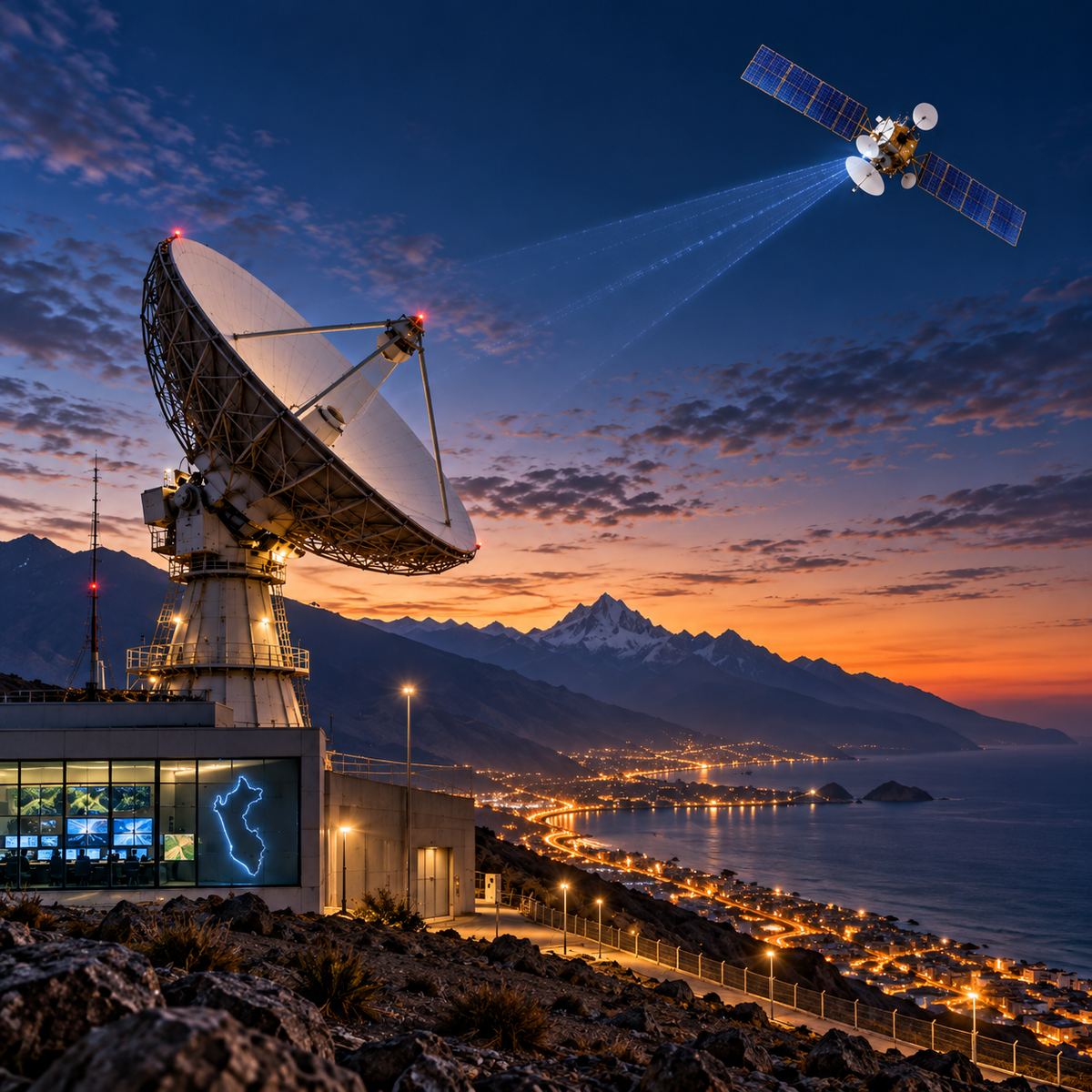 Satélite Peruano de Comunicaciones – Geoestacionario